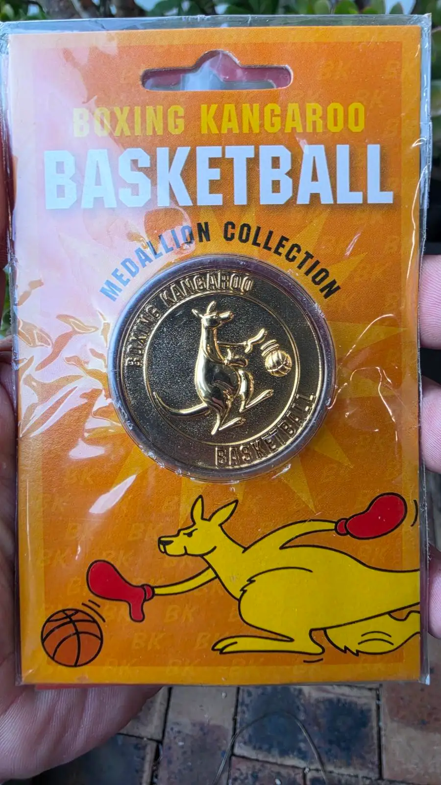 Boxing Kangaroo 2004 — 3 Medallions: Swimming, Rugby, Basketball — Australia Pos – photo 3