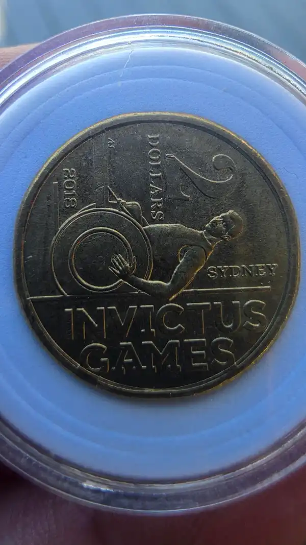 2018 Invictus Games Sydney — $2 — Capsuled