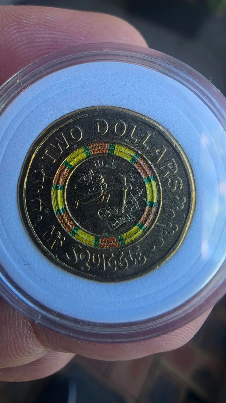 2019 Mr Squiggle & Friends — Full Set of 4 Coloured $2 — All 4 Characters — Caps – photo 3