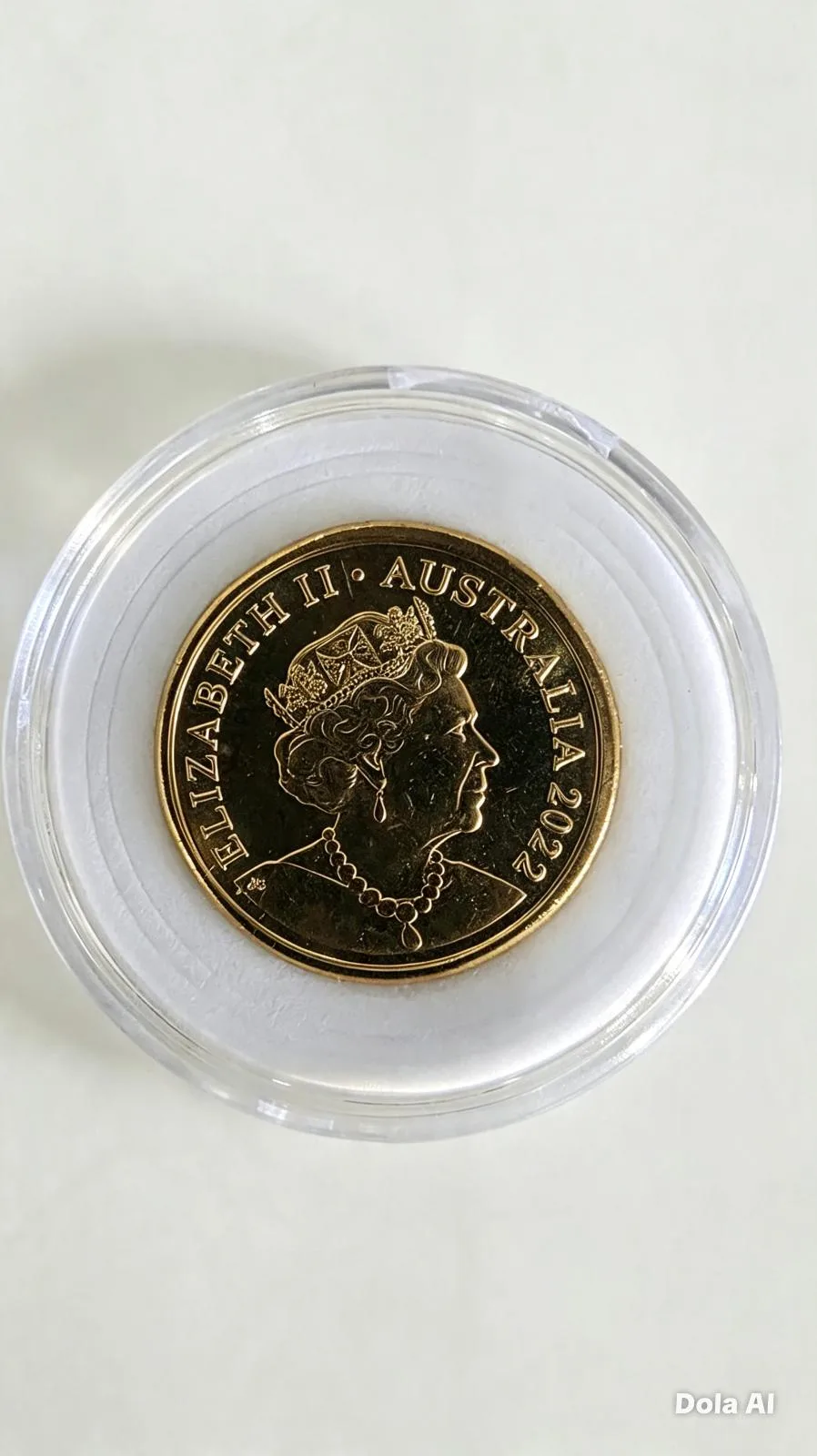 2022 Honey Bee Coloured Collectible - In Protective Capsule — photo 2