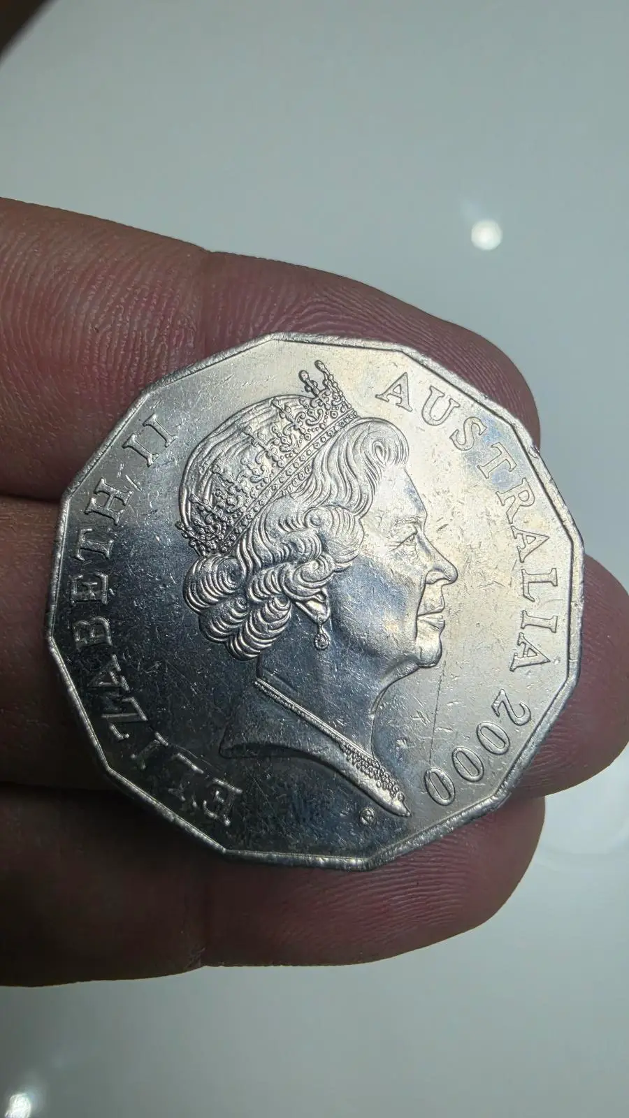 2000 Royal Visit Australian 50 Cent Coin - Circulated – photo 2