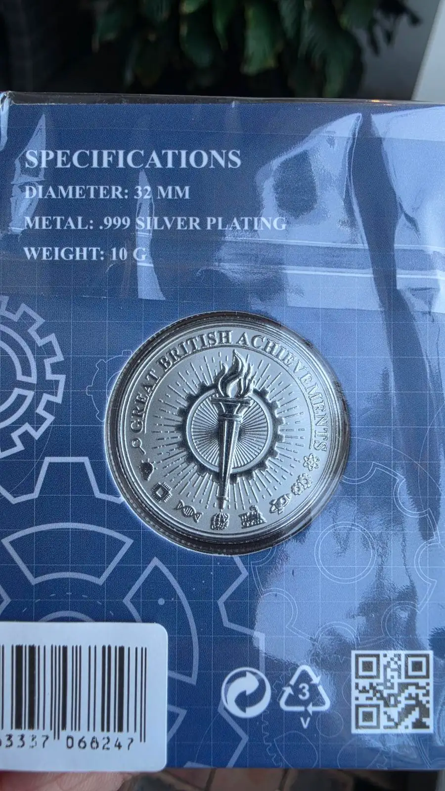 Great British Achievements — Silver-Plated Medallion — Joseph Lister — New Seale – photo 4