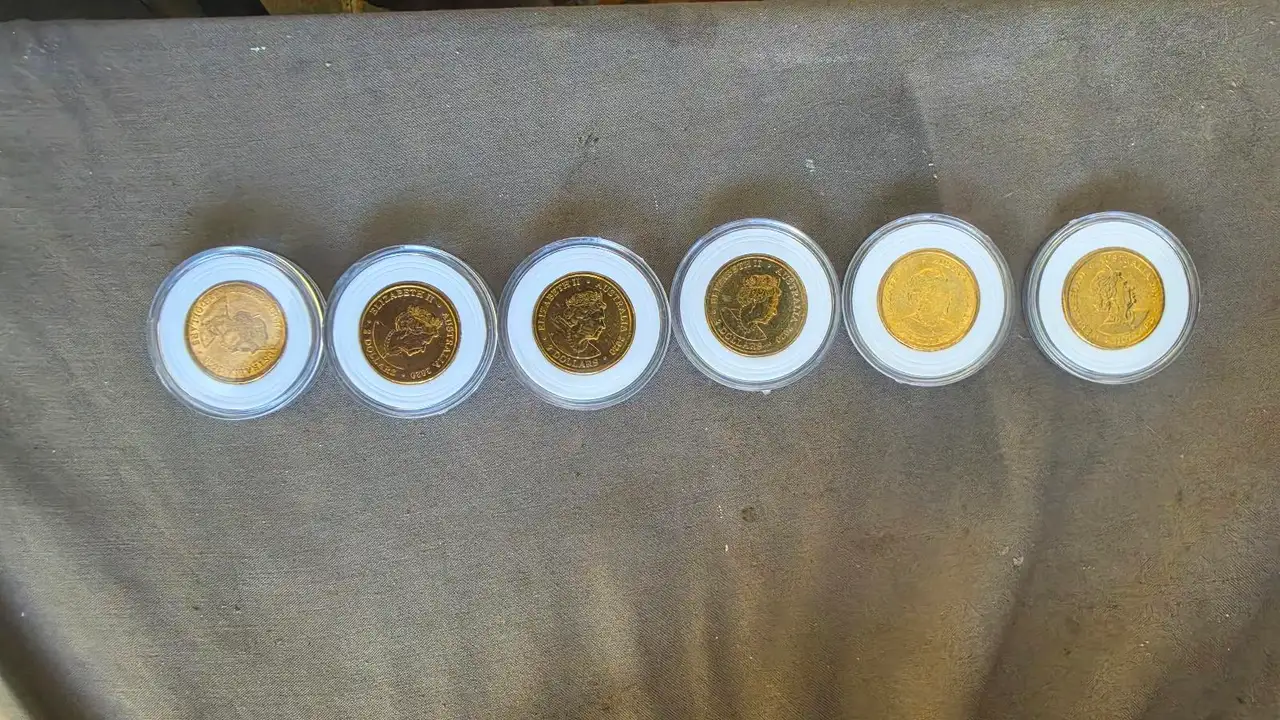 2020 Tokyo Olympic & Paralympic — Full 6-Coin Set — Coloured $2 — All Capsuled – photo 2