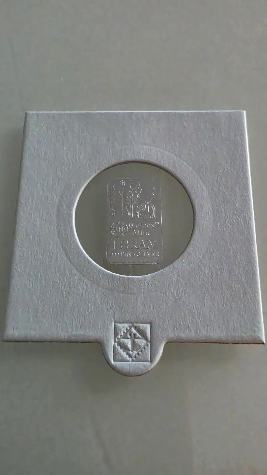 Wessex Mint Britannia — 1 Gram 999 Fine Silver Bar — photo 2