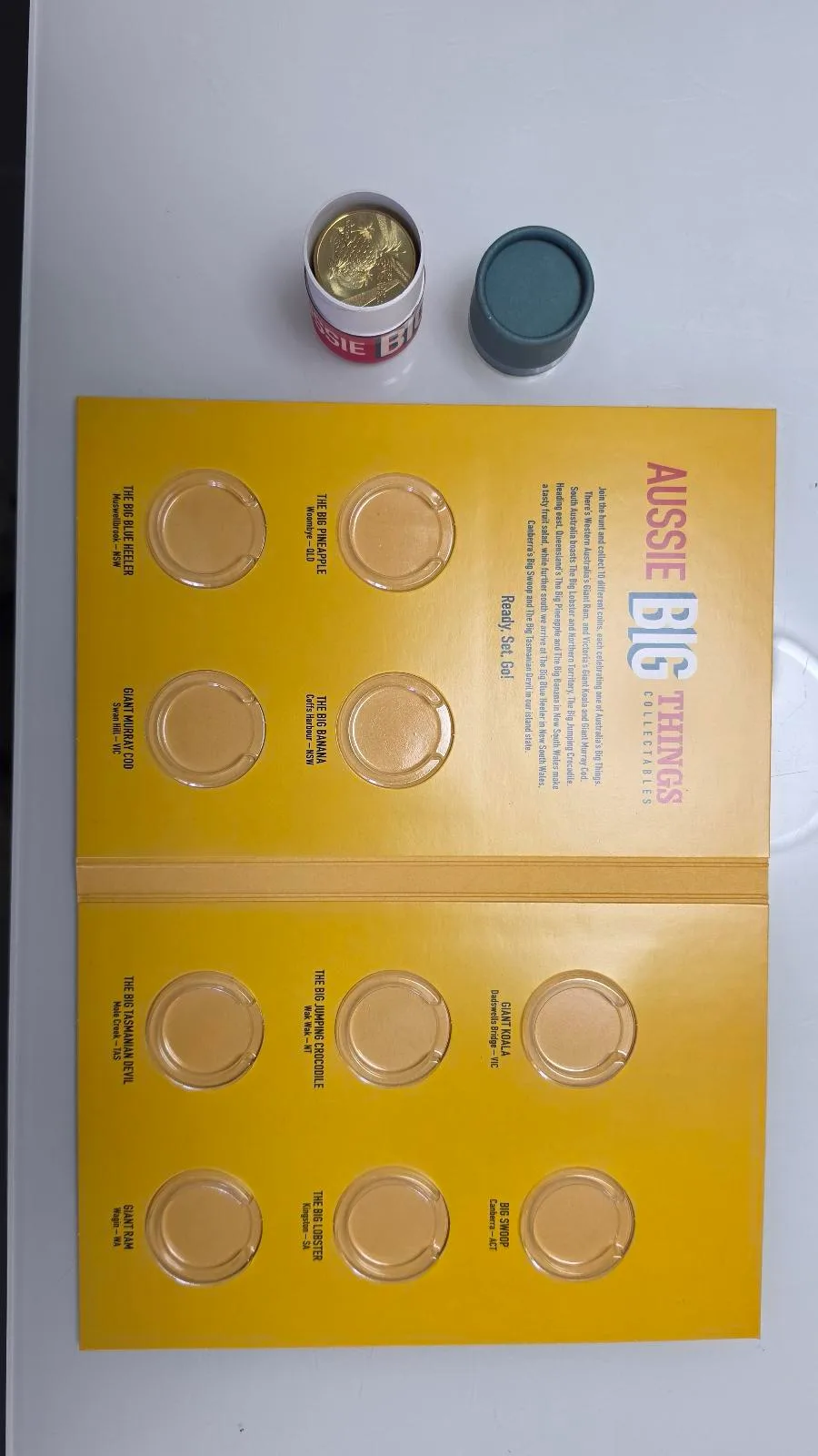 🇦🇺 Aussie Big Things 2023 — Collectable Folder + Tube — photo 5
