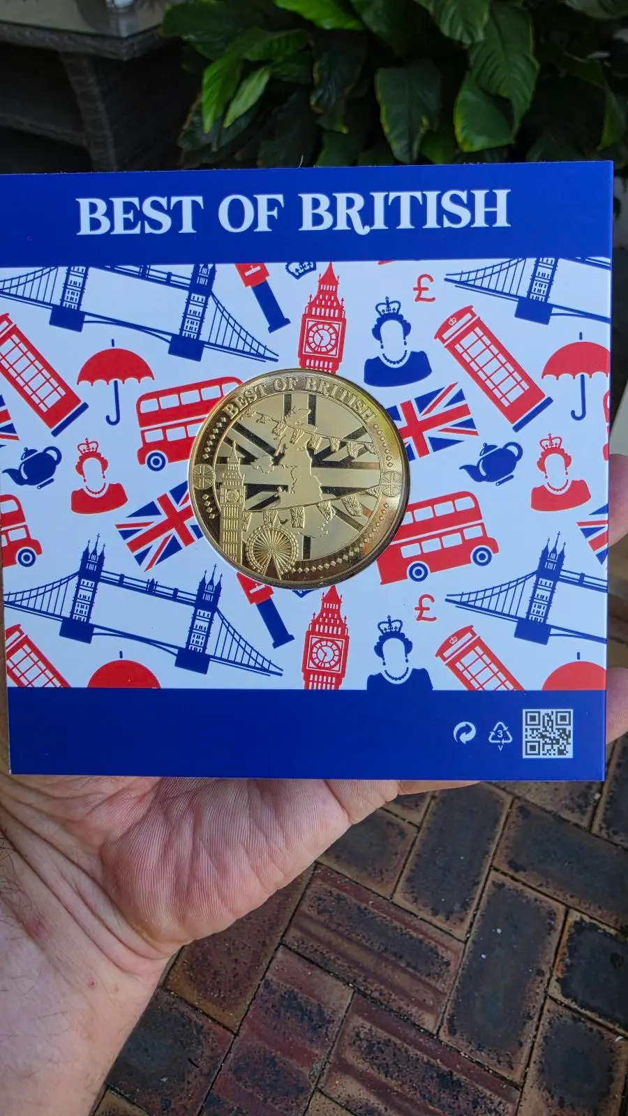 Best of British — Big Ben — 2026 Gold-Plated Commemorative Medal — New in Card – photo 5