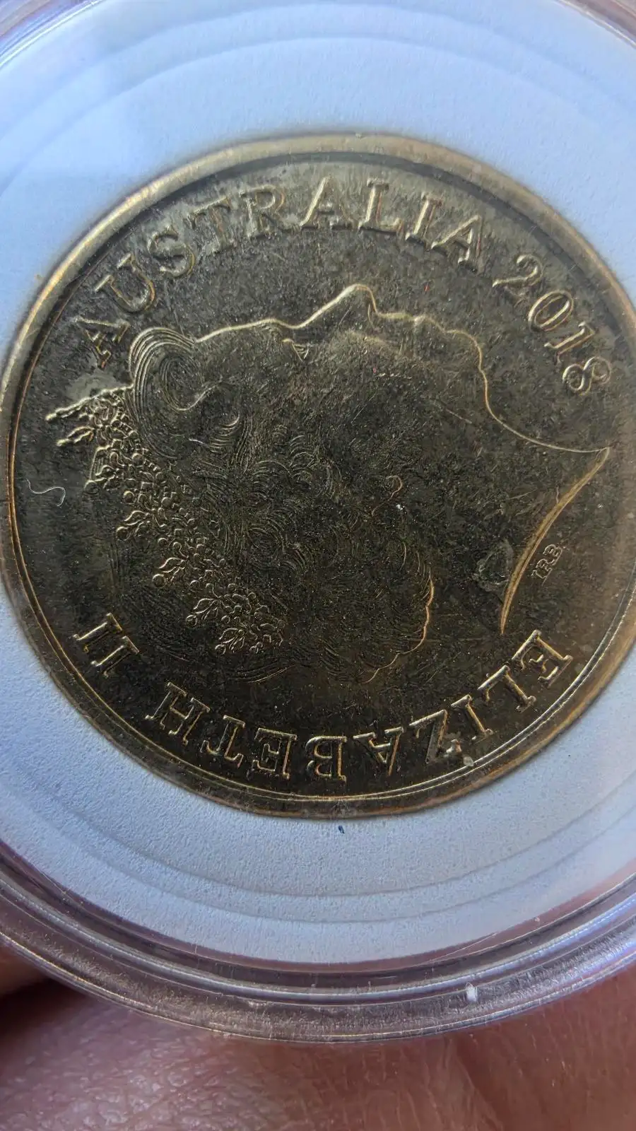 2018 Eternal Flame — Lest We Forget — Coloured $2 — Remembrance — Capsuled – photo 2