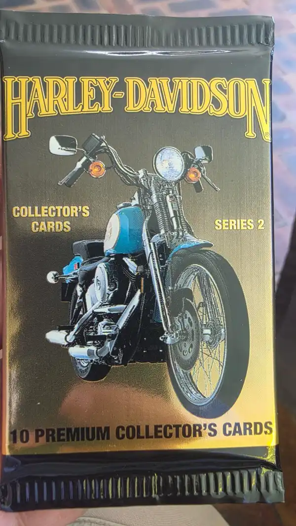 1992 Harley-Davidson Series 2 — Sealed Premium Collector Card Pack — Unopened