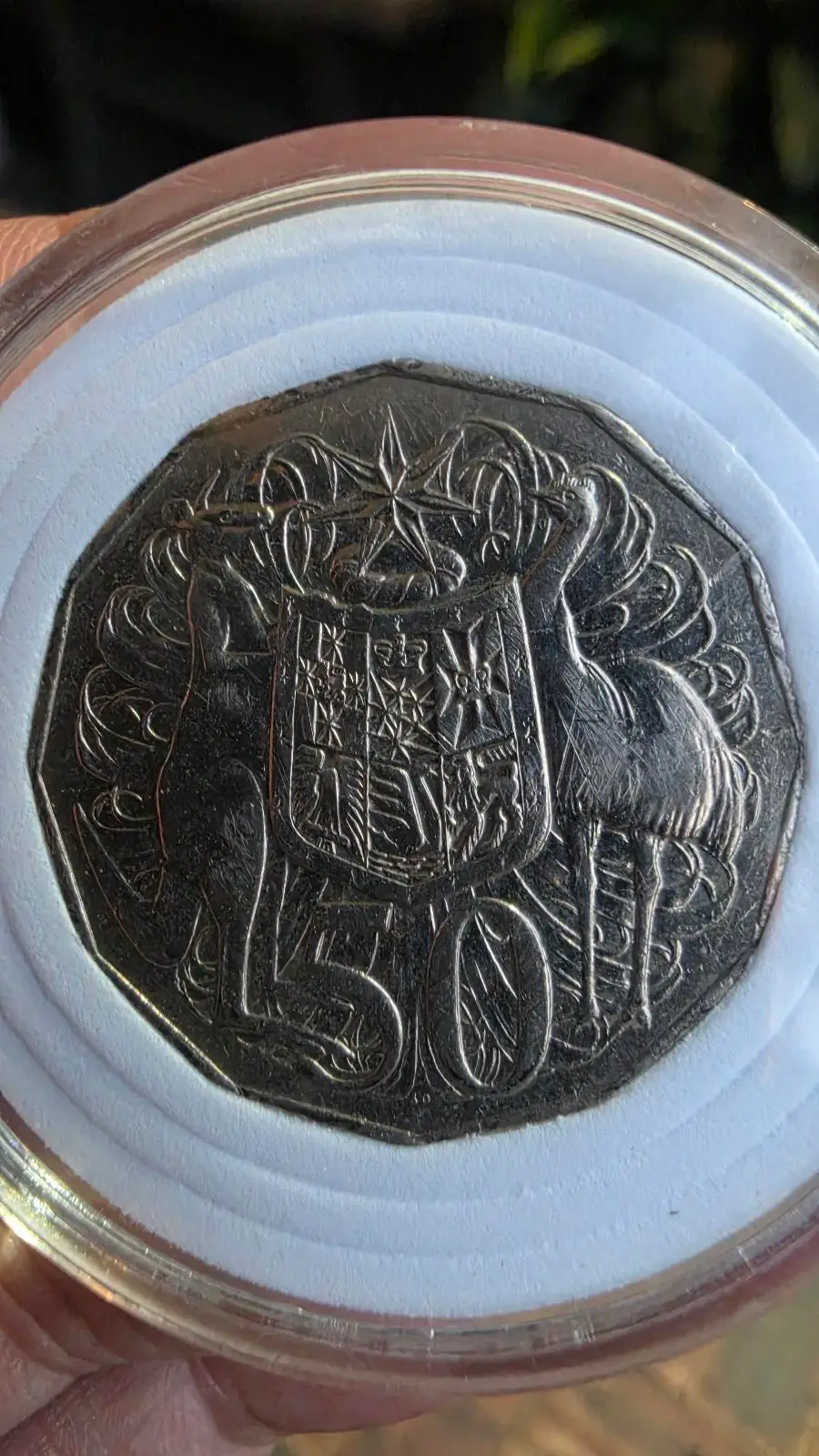 2016 Australian 50c Coin — Decimal Currency 50th Anniversary — Shilling Design — – photo 2
