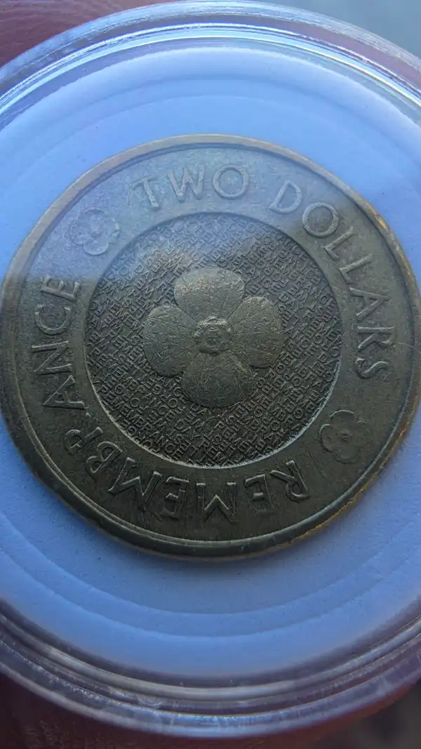 2012 Remembrance Day Poppy — Low Mintage — $2 — Capsuled