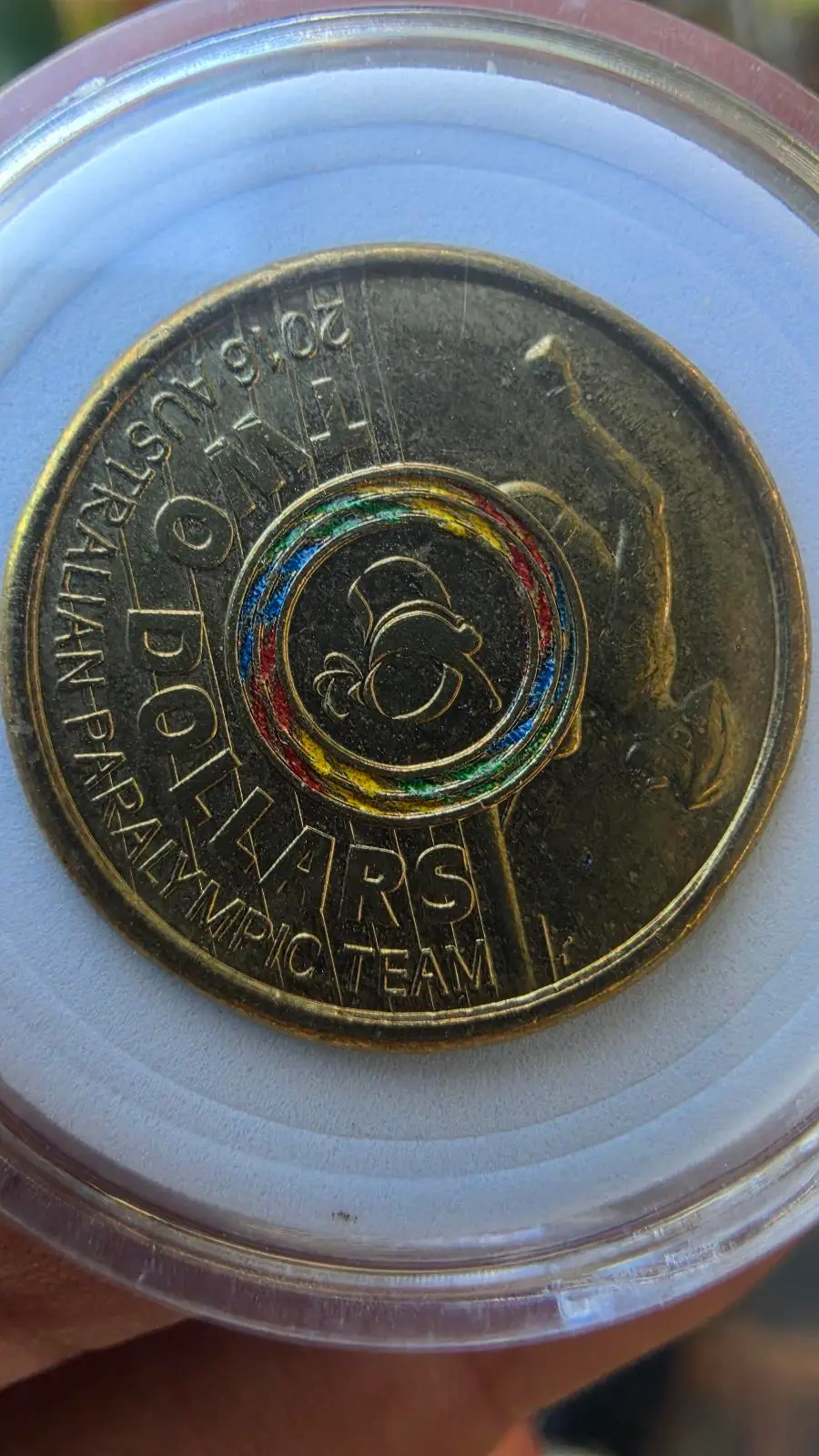 2016 Rio Olympic Games — Full Set 5 Coloured $2 — All 5 Rings — Capsuled – photo 11