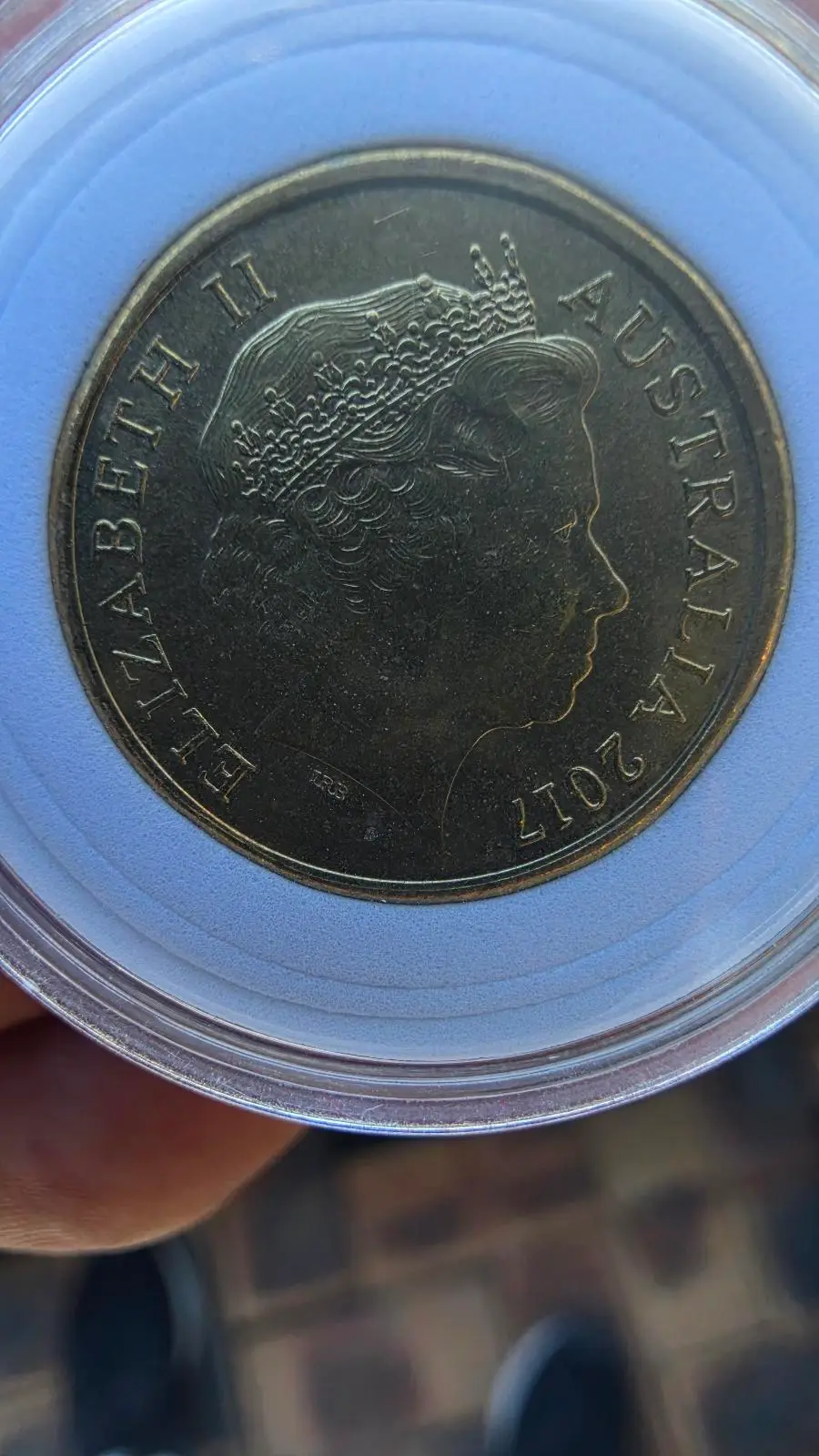 2017 Lest We Forget — ANZAC Blue Green Star — Coloured $2 — Capsuled – photo 2