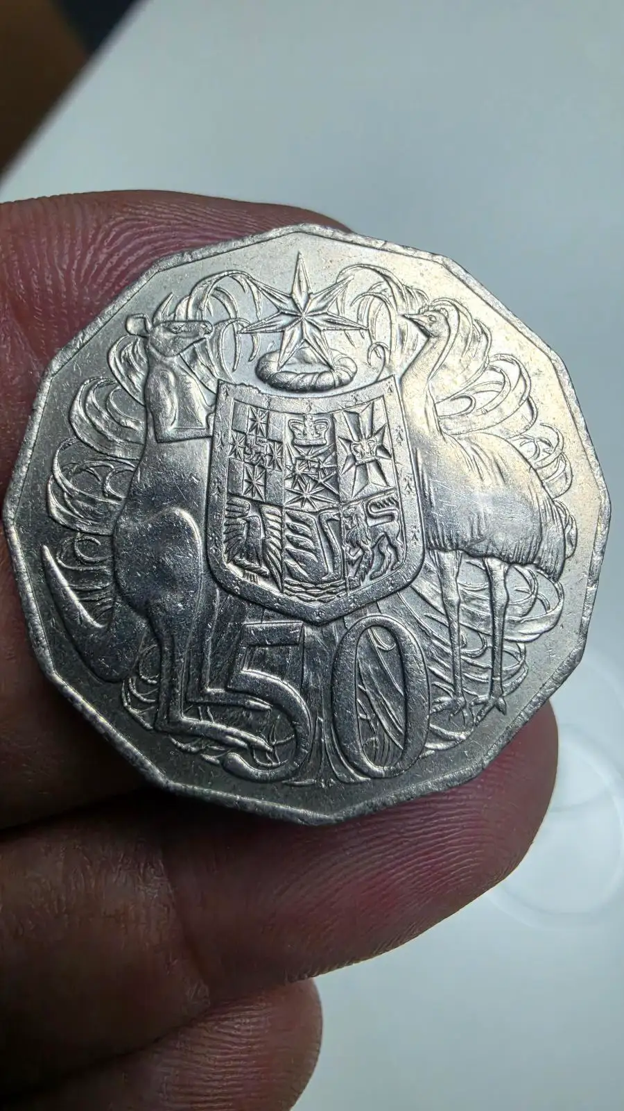 2016 Changeover 50 Cent Coin - Fifty Years of Decimal Currency - Ram Design – photo 2