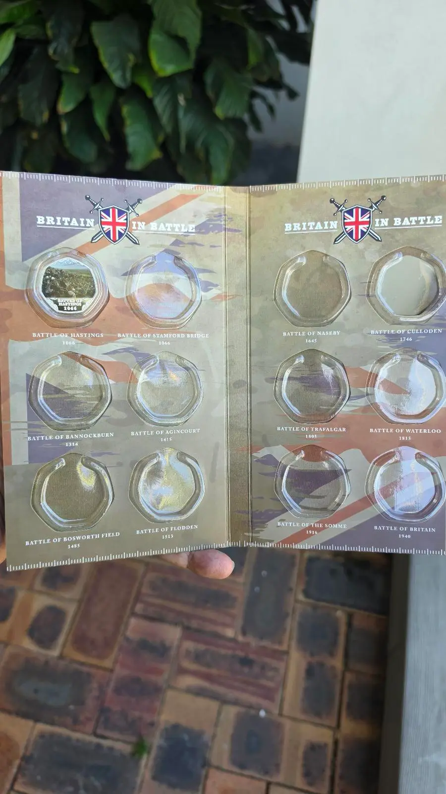 Britain in Battle — Battle of Hastings 1066 — Solomon Islands 2026 50c Coin + Al – photo 3