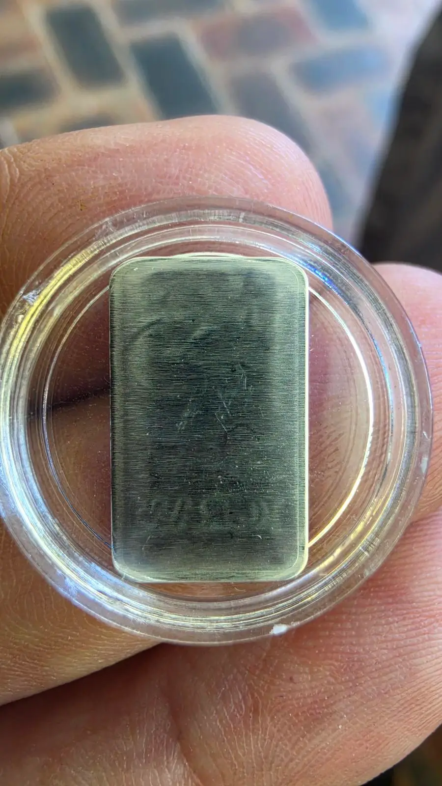 Wessex Mint Kangaroo — 1 Gram 999 Fine Silver Bar — Encapsulated – photo 2