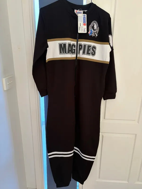 Collingwood Magpies Footy Onesie