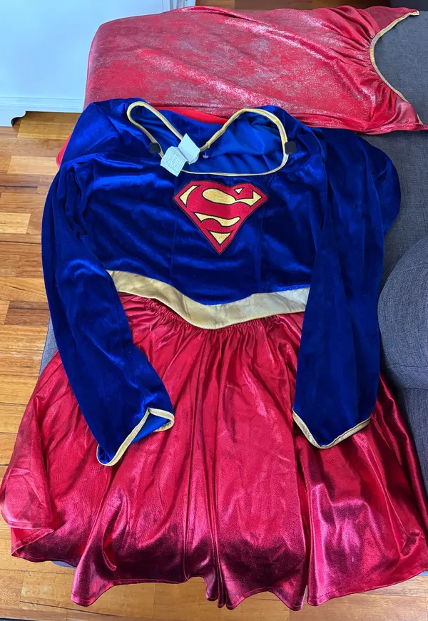 Supergirl Costume Multicoloured