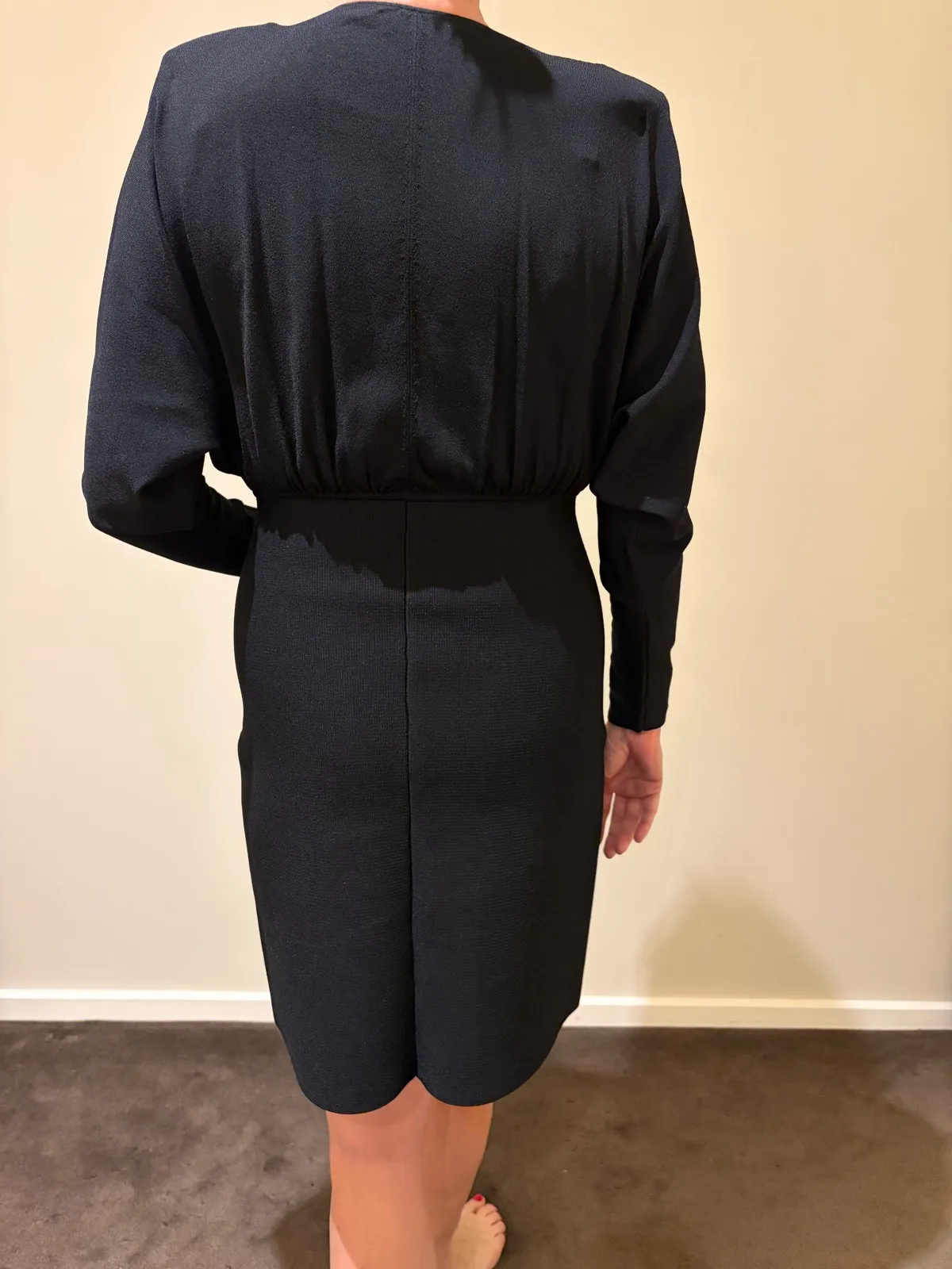 Scanlon Théodore crêpe knit dress size small — photo 3