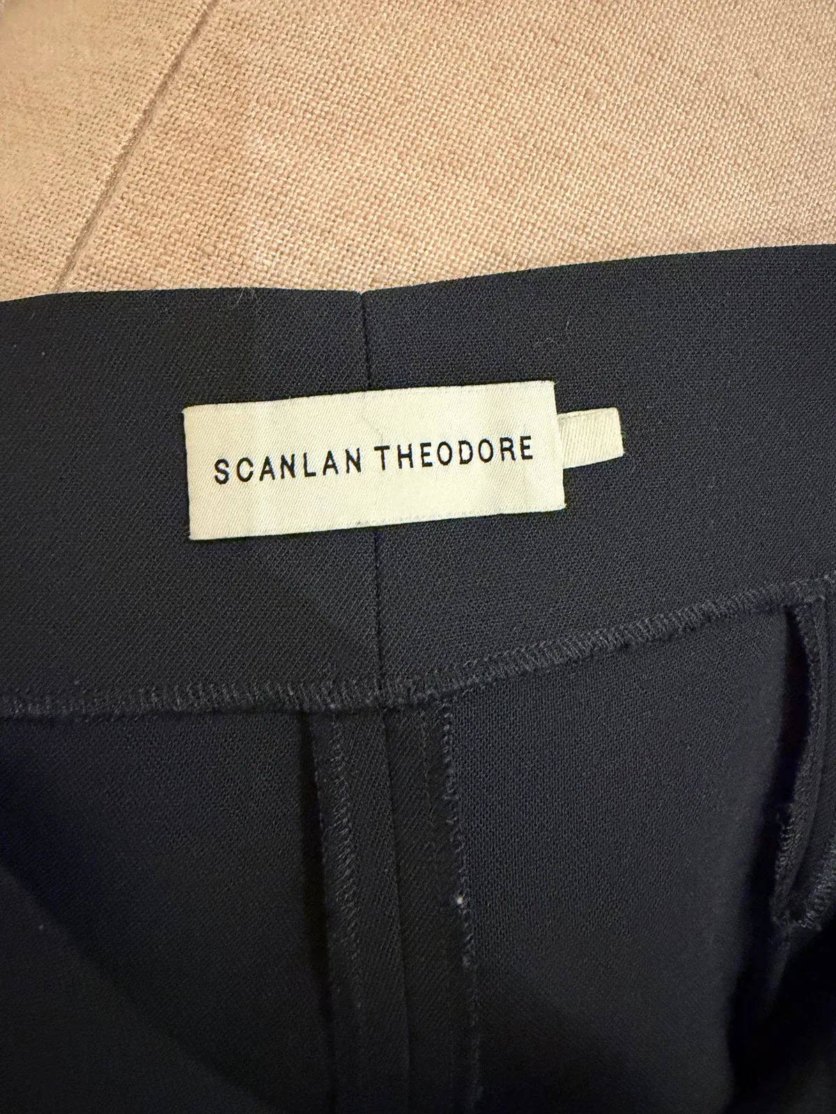 Scanlon Théodore crêpe knit dress size small — photo 4