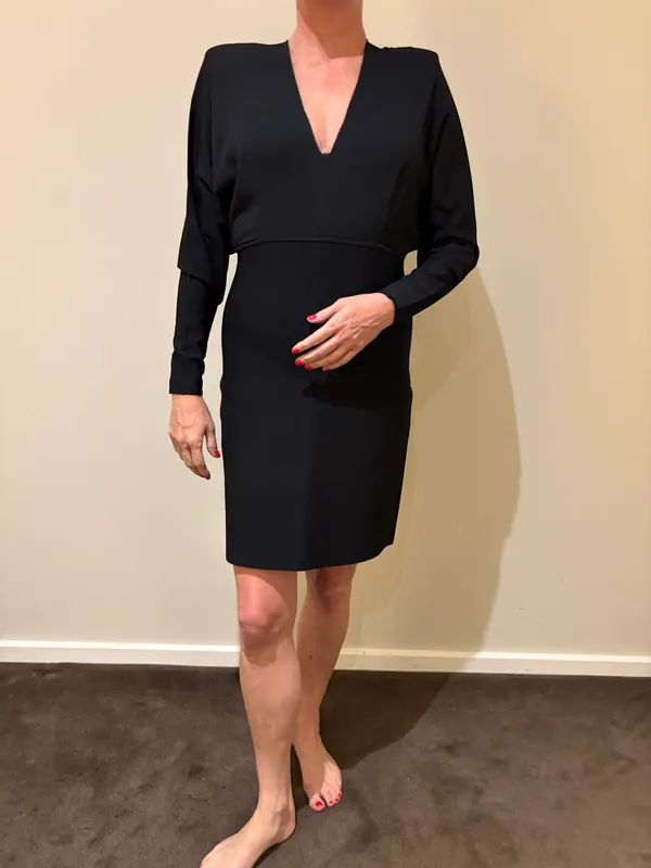 Scanlon Théodore crêpe knit dress size small
