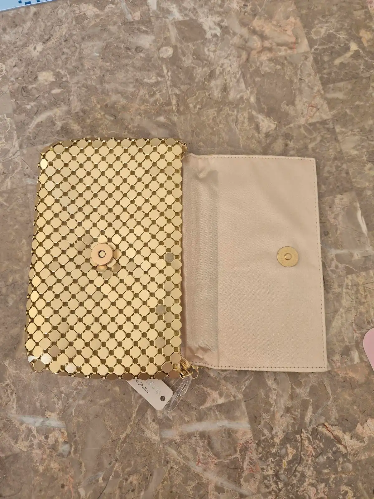 Millers Sparkly Gold Clutch / Shoulder/ Crossbody Bag – photo 3