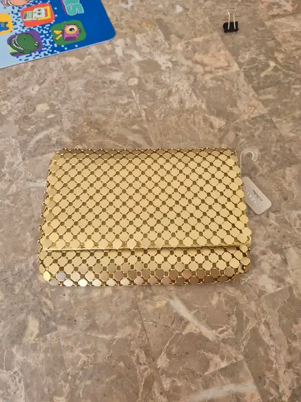 Millers Sparkly Gold Clutch / Shoulder/ Crossbody Bag
