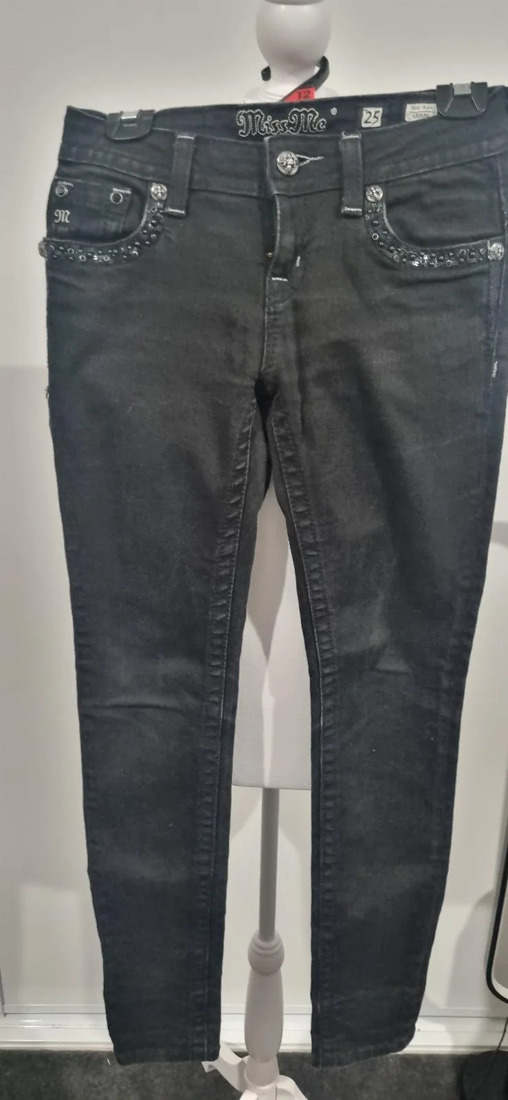 Miss Me Jeans black — photo 4