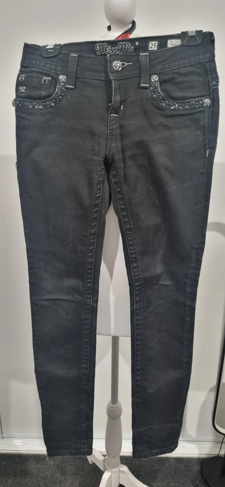 Miss Me Jeans black — photo 8