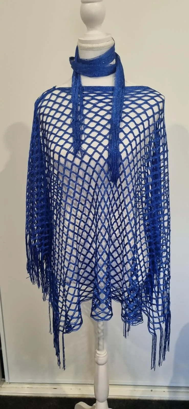 Blue Net Top / midi dres — photo 4