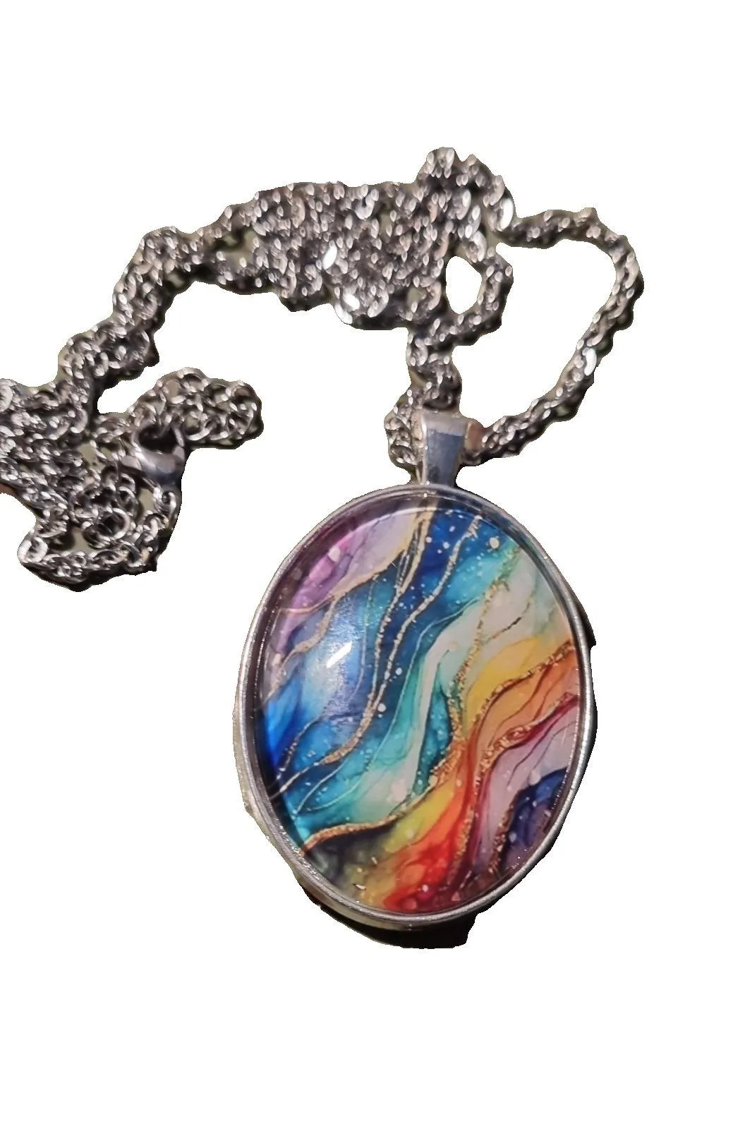 Rainboe Pendant charm with chain — photo 3