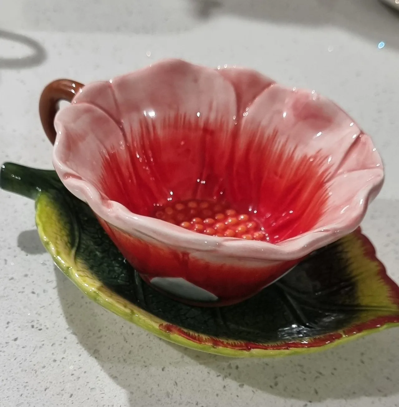 Tea cup & saucer novelty set — photo 5