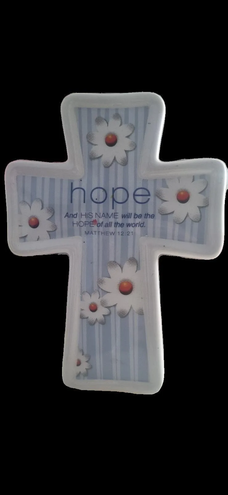 Ornament Cross with message — photo 3