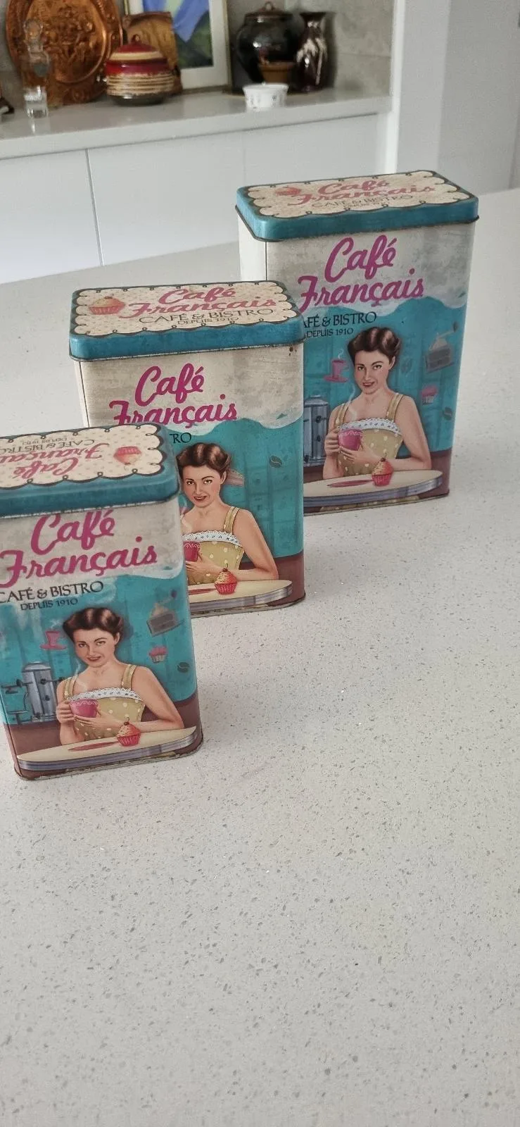 Canisters Cafe Franciais style — photo 2