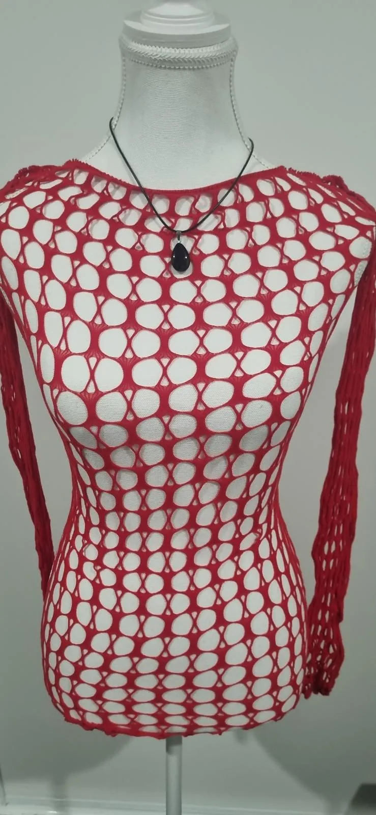 Top  Red hot 💥Net style — photo 3