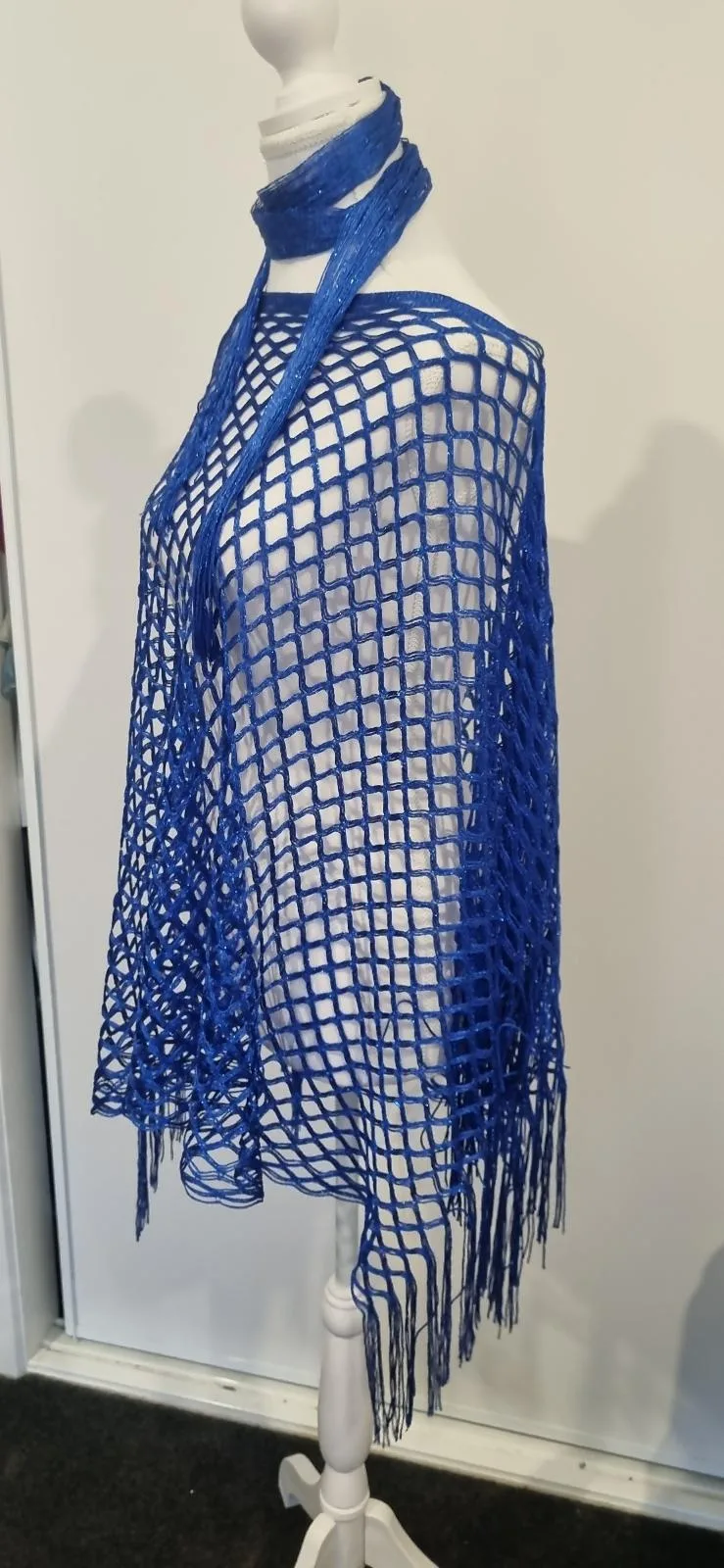 Blue Net Top / midi dres — photo 3