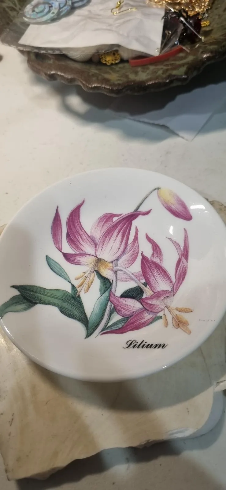 Trinket Plate Fine bone China – photo 2
