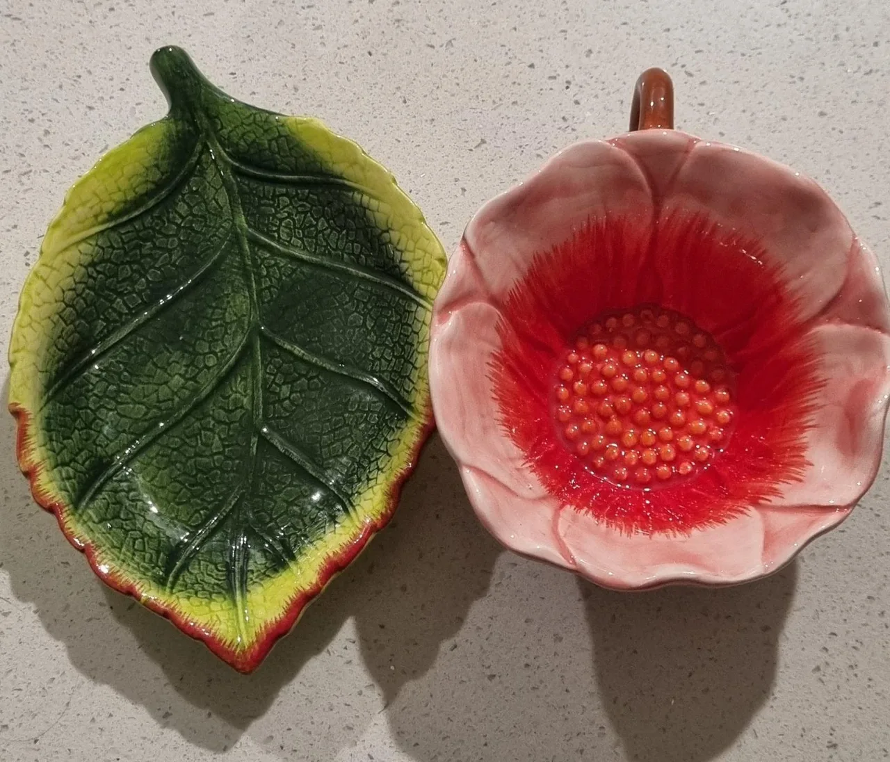 Tea cup & saucer novelty set — photo 4