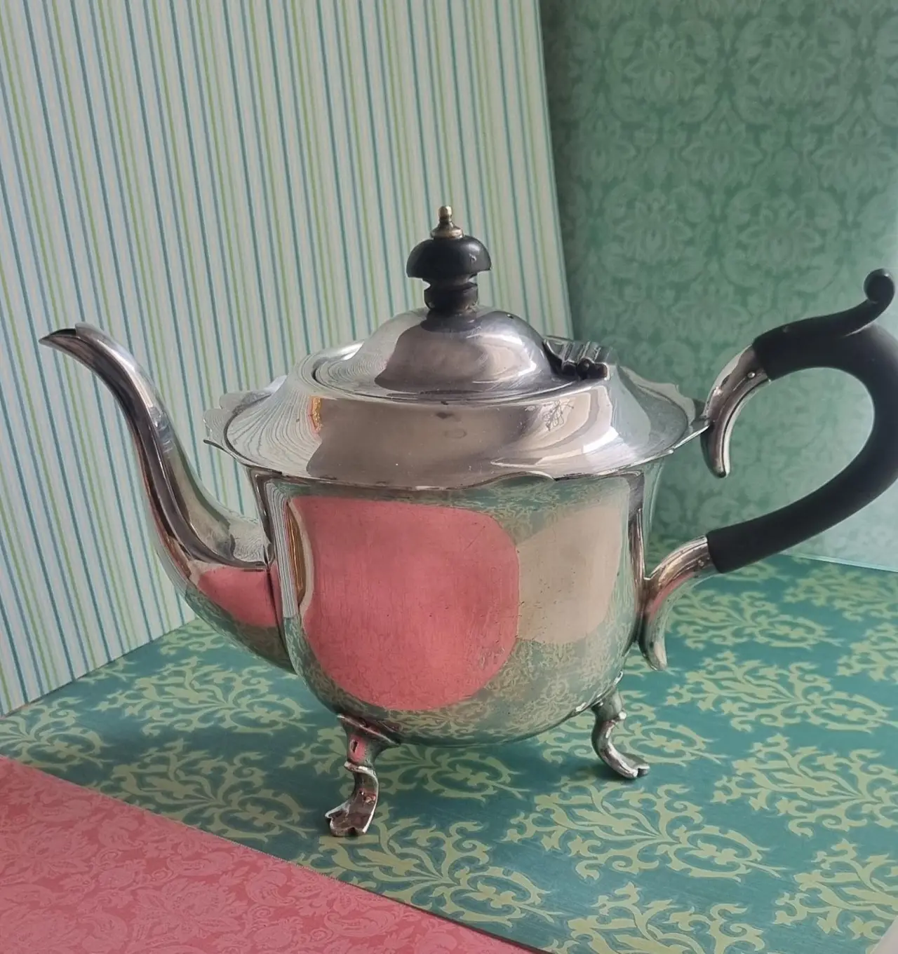 Silver plated teapot – photo 2