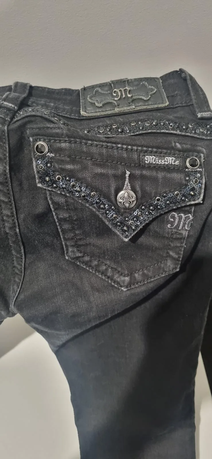 Miss Me Jeans black — photo 5