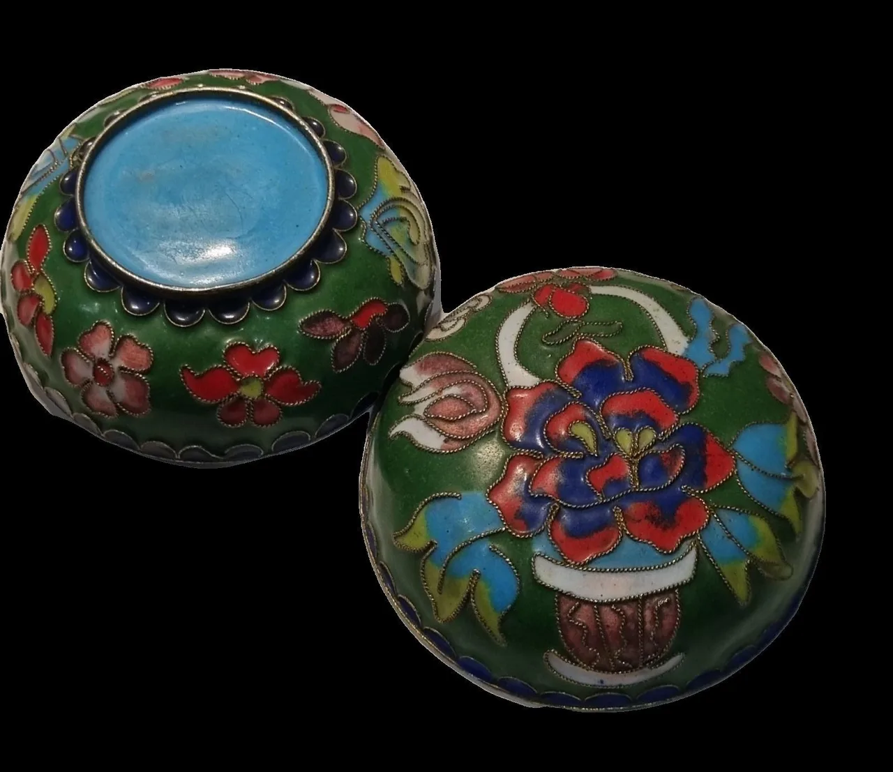 Chinese Cloisonne trinket box — photo 4