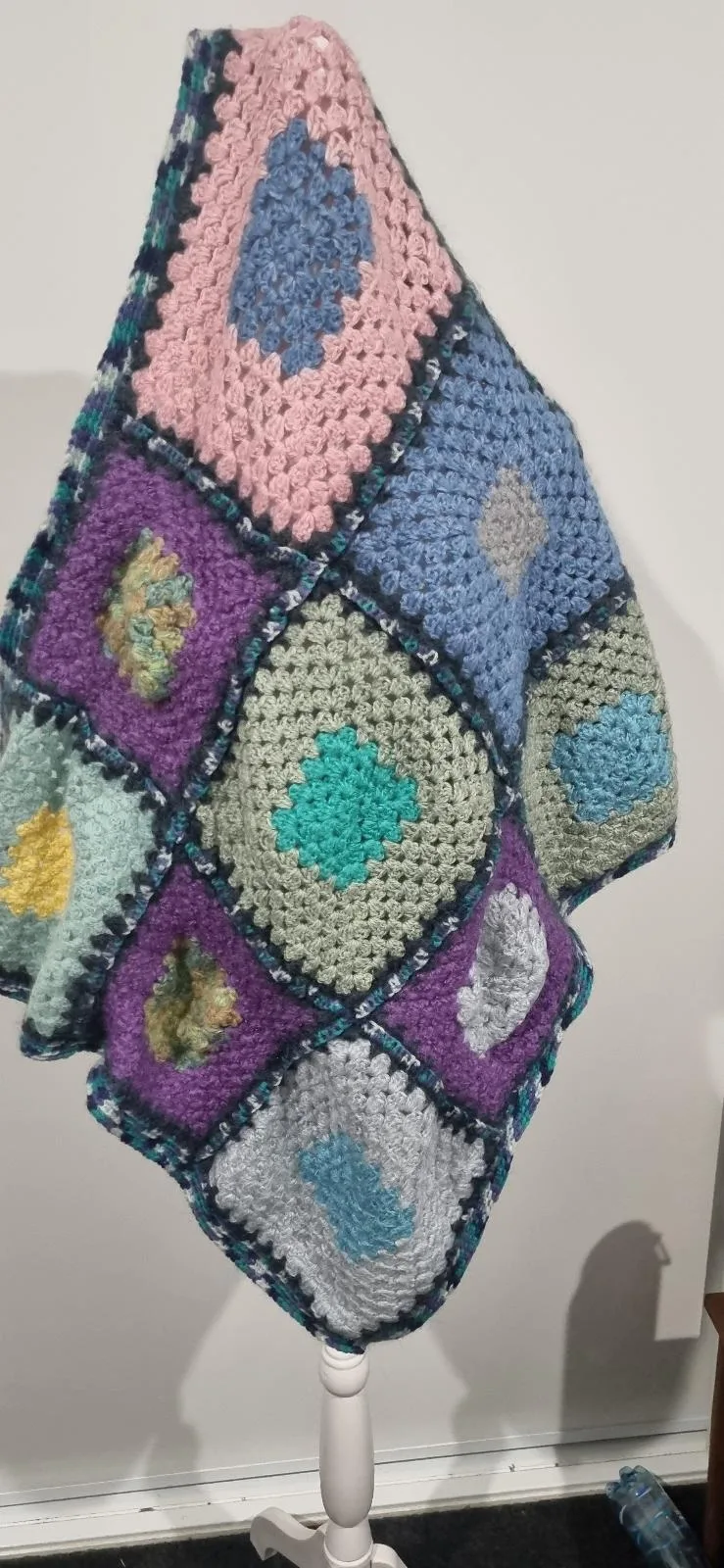 Hand made Small lap blanket — photo 8