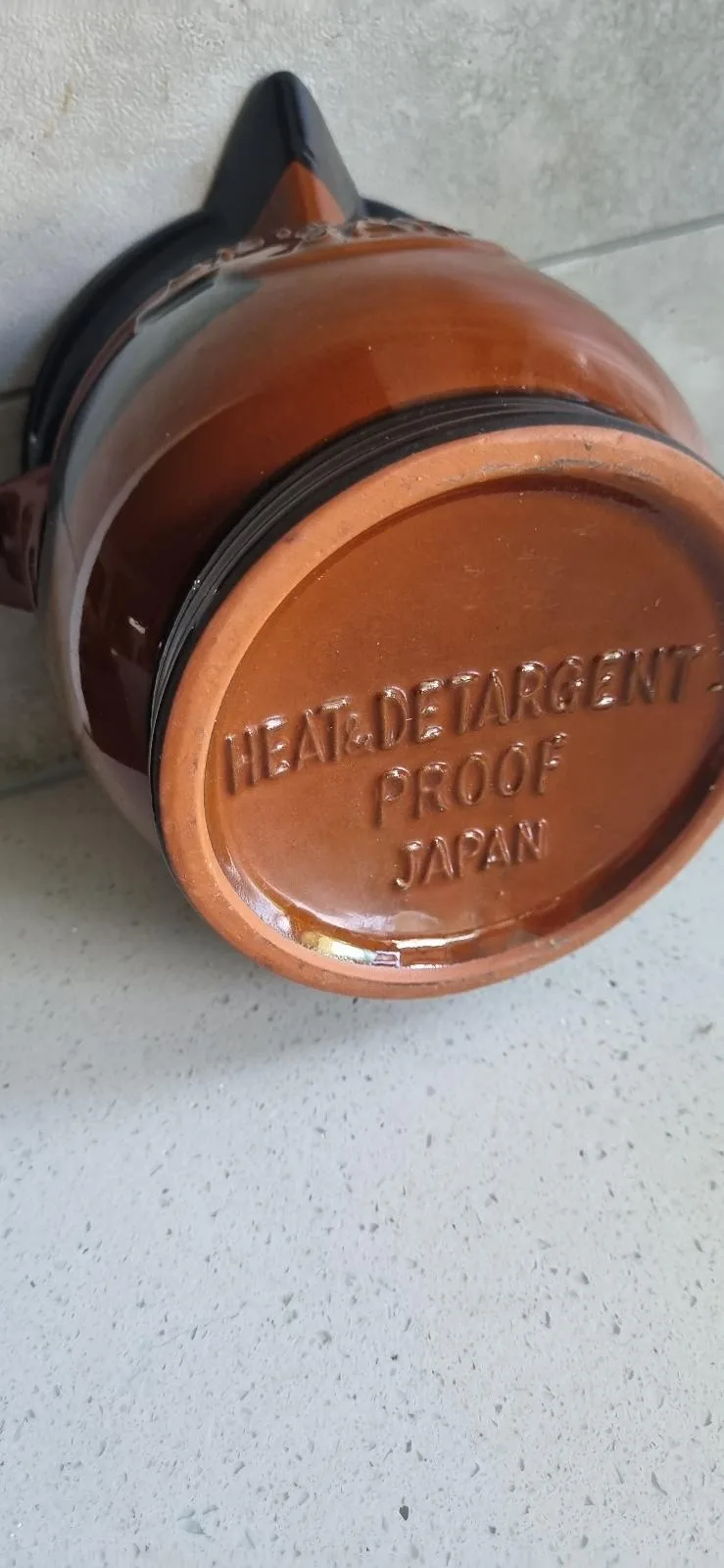 Pottery Jar with Dripping on front — photo 2