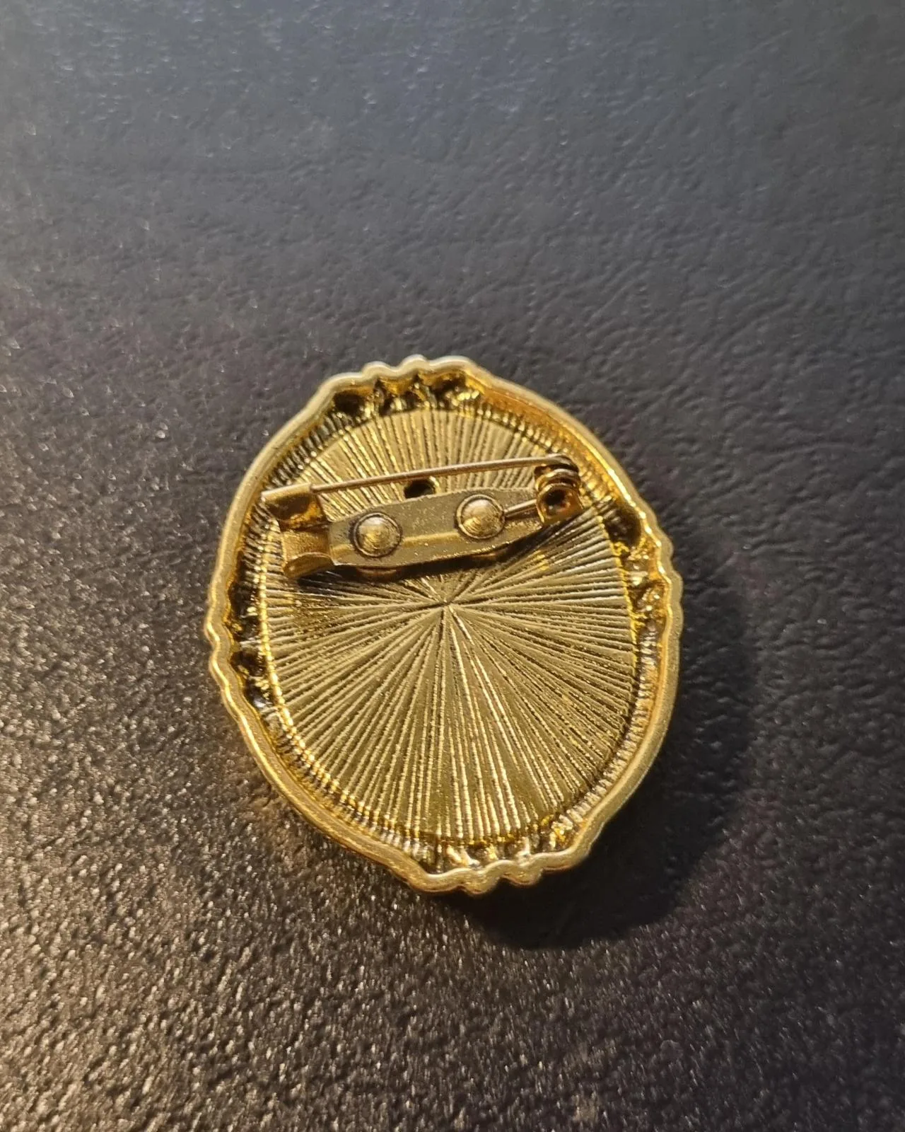 Blue Cameo Brooch – photo 4