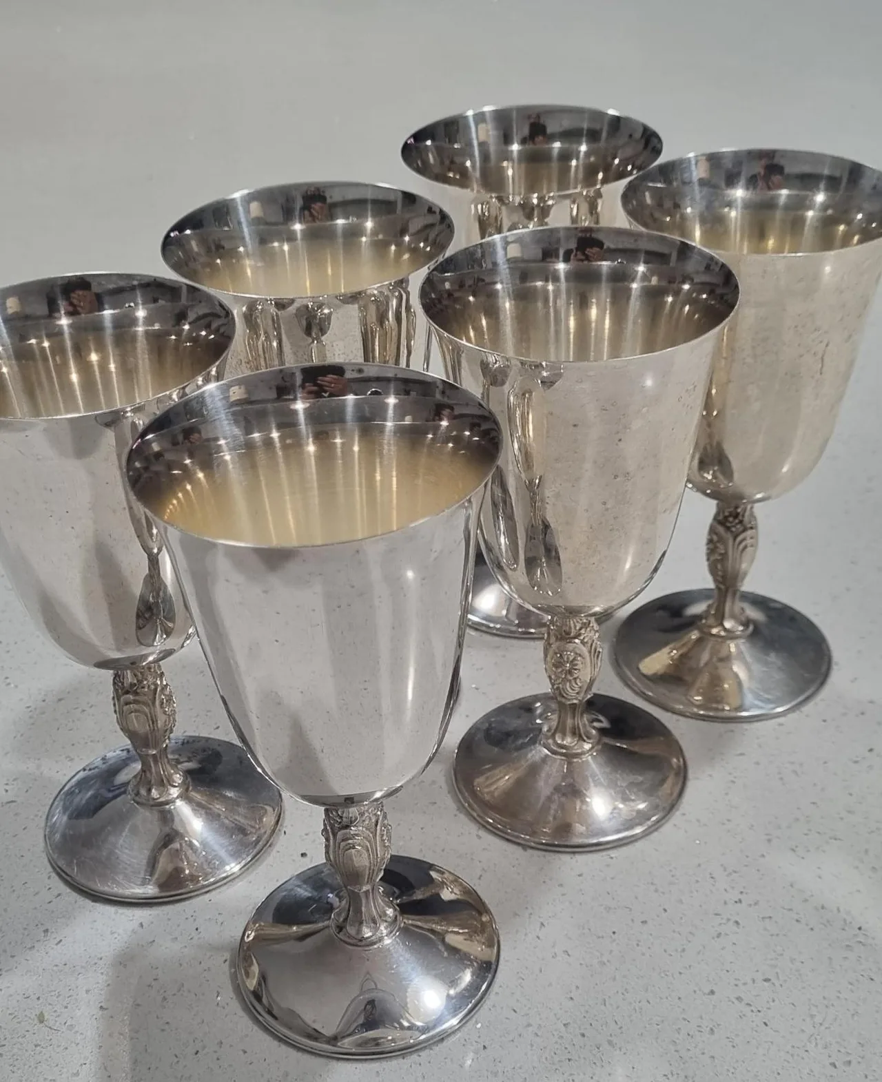 Silver plated Goblets — photo 4