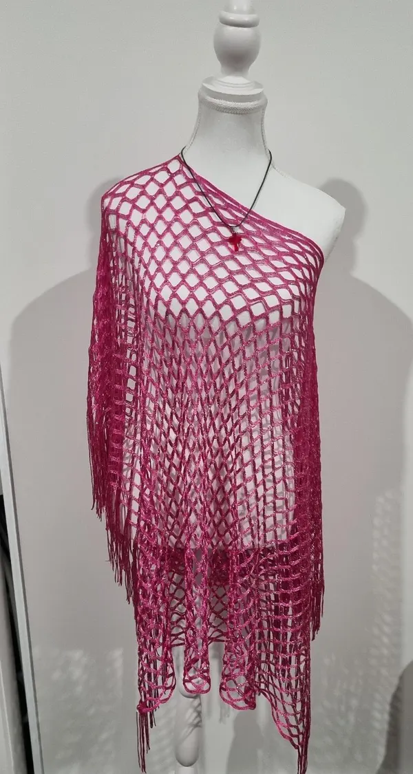 Pink Net top