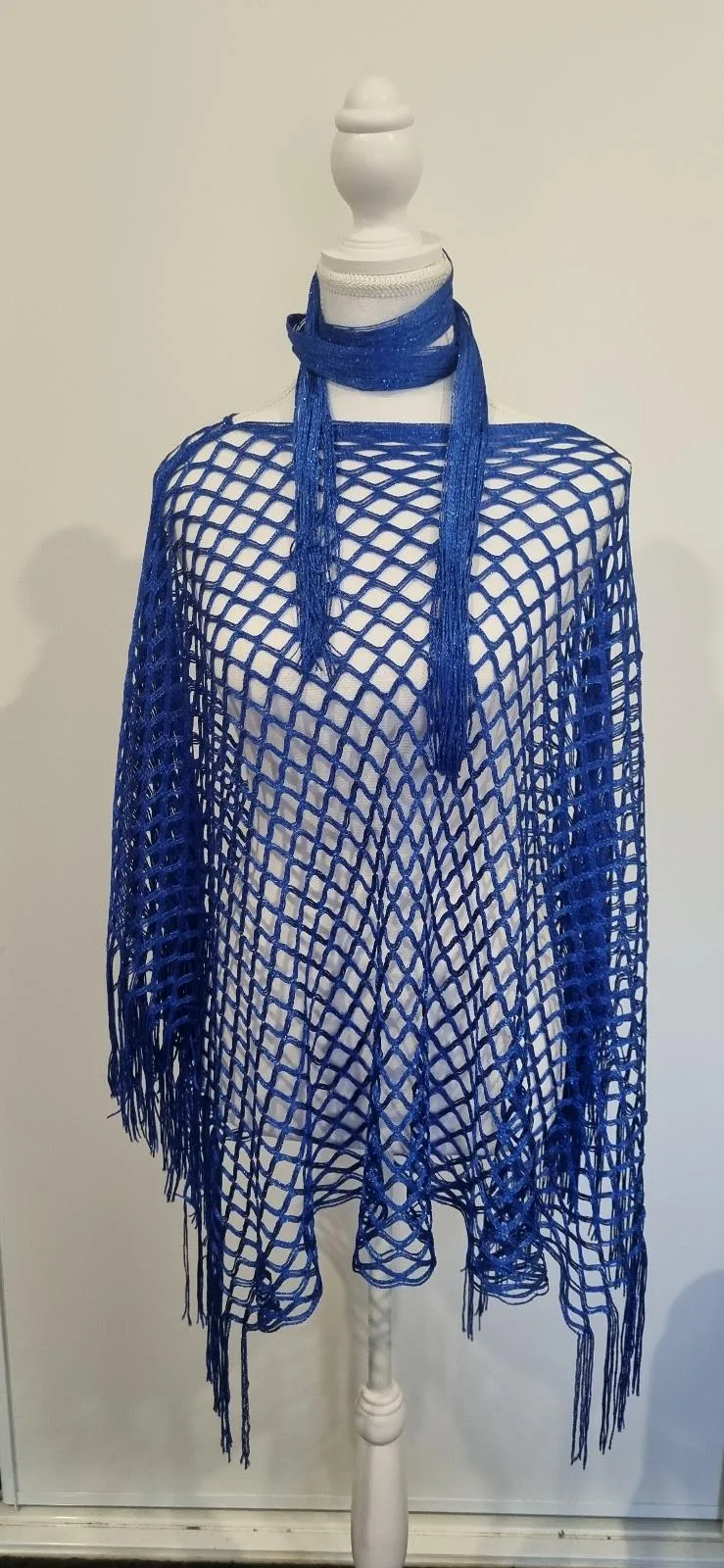 Blue Net Top / midi dres — photo 6