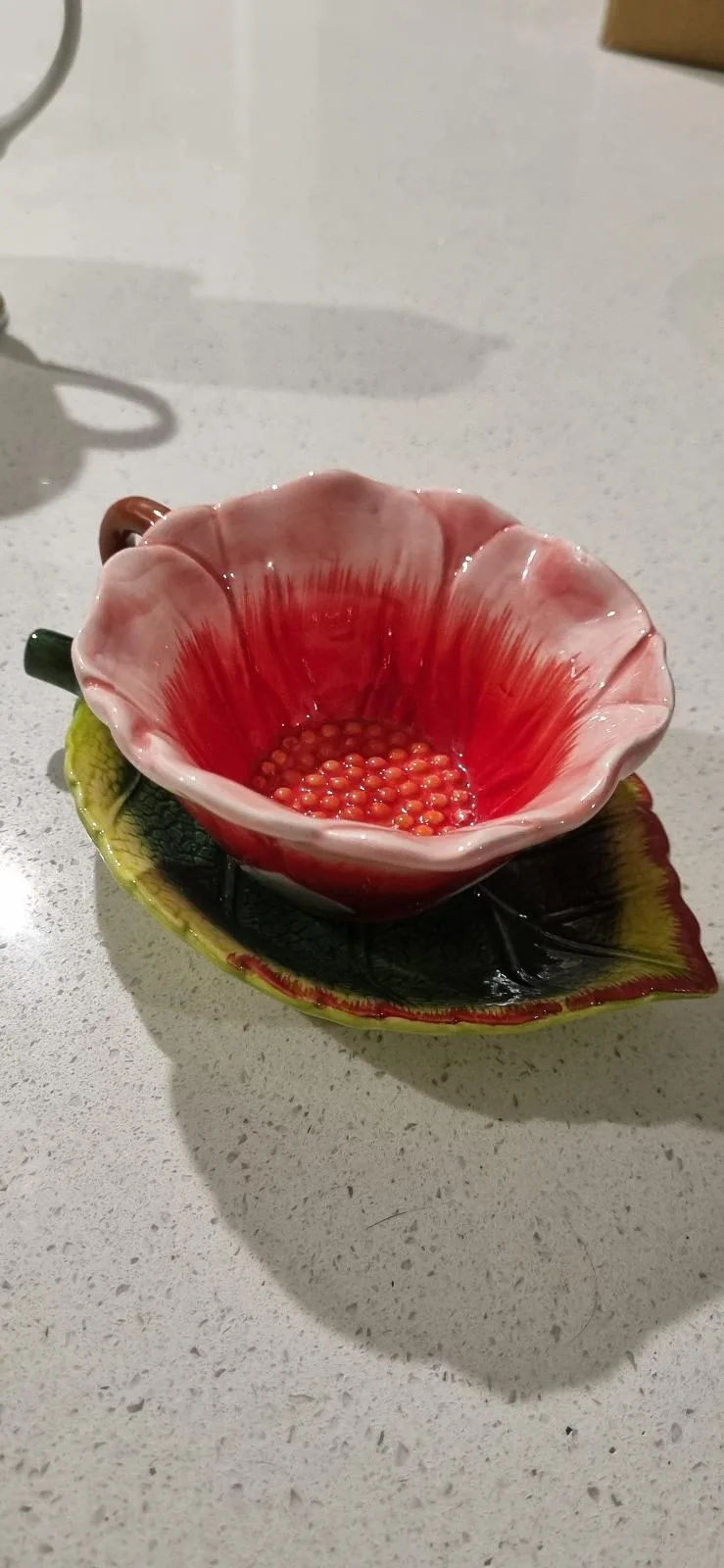 Tea cup & saucer novelty set — photo 6
