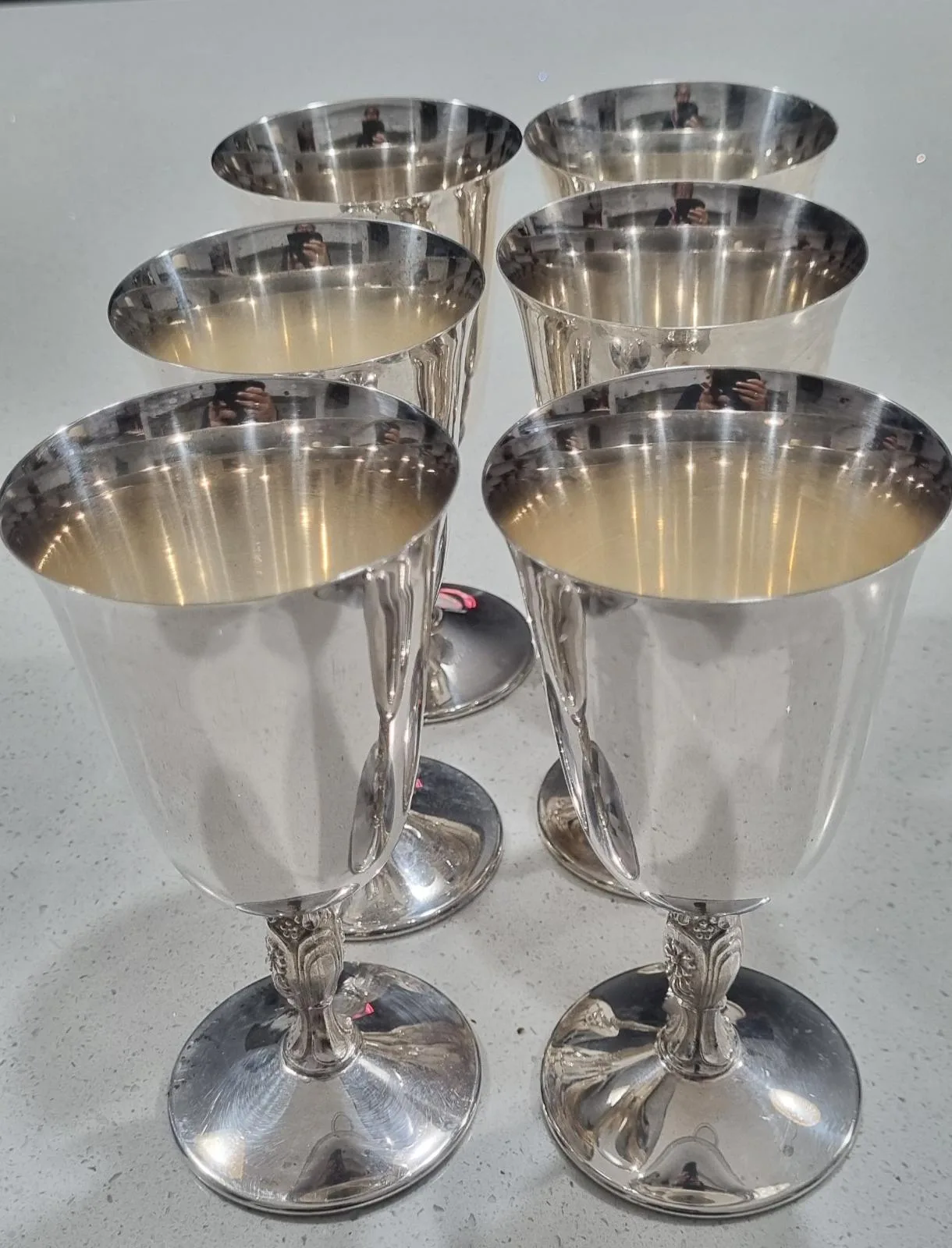 Silver plated Goblets — photo 5