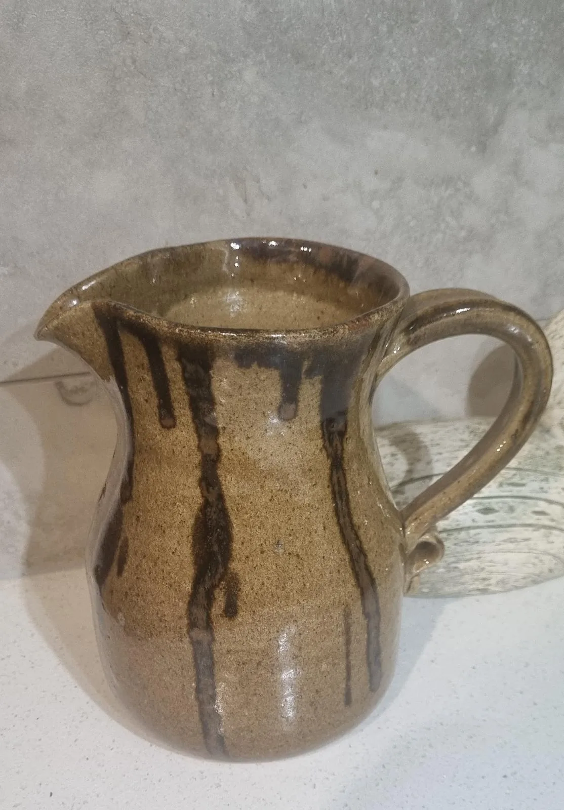 Vintage clay jug — photo 3