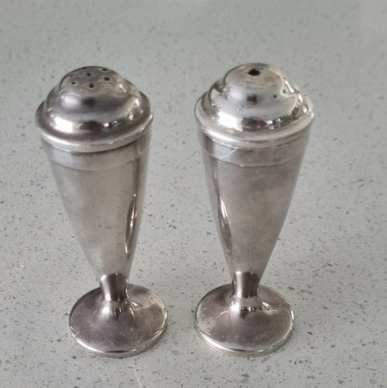 Silver plated Salt & Pepper shakers – photo 7